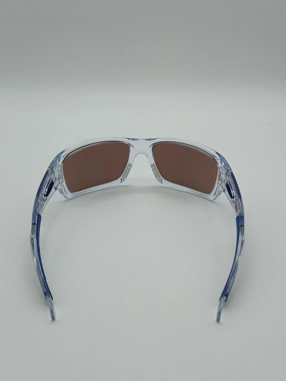 Oakley Turbine Polished Clear w/PRIZM Deep Water Polarized Lenses OO9263-5463